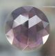 Amethyst 15 mm Round Faceted Glass Jewel Germany