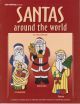 Santas Around the World Stained Glass Book