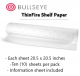 Bullseye Thinfire™ Shelf Paper - 10 sheet pack 20.5 x 20.5
