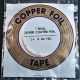 1/8” x 36yd Copper Foil Tape 1.5mil thick
