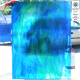 Wissmach 197LL Streaky Dark Blue/Medium Green / Transparent