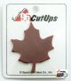 CU17 Opal Red Canadian Maple Leaf CutUps