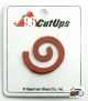 CU42 Opaque Red Spiral CutUps
