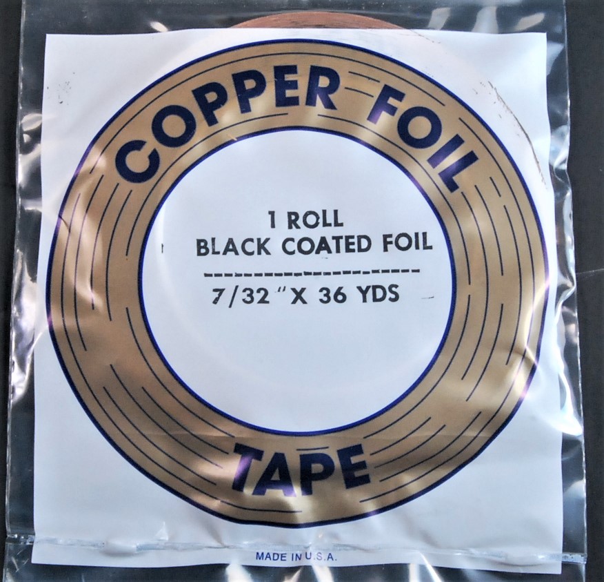 3 rolls 3/16 Copper Foil 1.0 Mil 